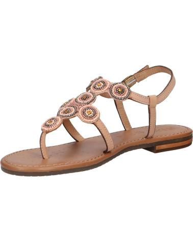 Woman and girl Sandals GEOX D25LXY 0001J D SOZY  C8156 NUDE