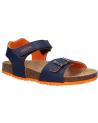 Sandales GEOX  pour Garçon J028LB 000BC J GHITA  C0659 NAVY-ORANGE