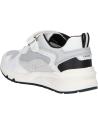 Sneaker GEOX  für Junge und Mädchen J26H0C 01122 J ROONER  C1236 WHITE-LT GREY