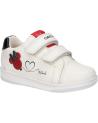 Sneaker GEOX  für Mädchen und Junge B351HA 08502 B NEW FLICK  C0050 WHITE-RED