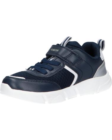 Sportif GEOX  pour Garçon J16DMA 0CE14 J ARIL  C0673 NAVY-SILVER