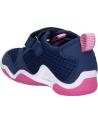 Woman and girl Trainers GEOX J3508A 01450 J WADER  C4268 NAVY-FUCHSIA