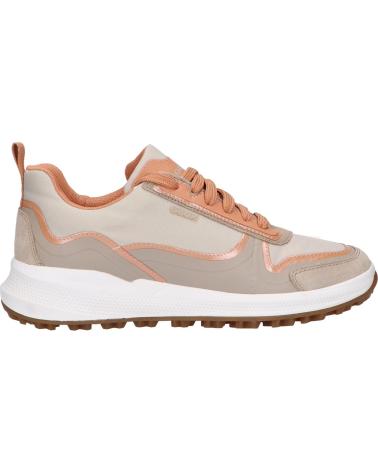 Woman and girl Trainers GEOX D35FXB 09J11 D PG1X  C5ZD8 SAND-PEACH