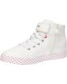 Sneaker GEOX  für Mädchen J3504H 01054 JR CIAK  C0050 WHITE-RED