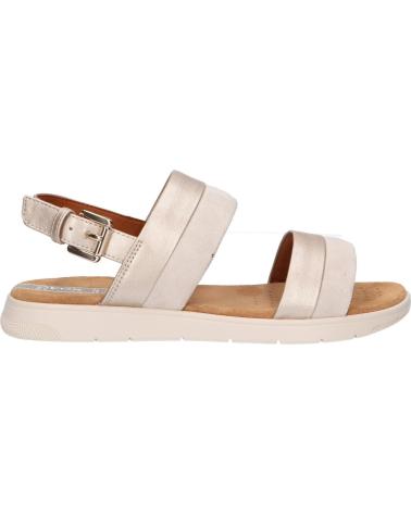 Sandali GEOX  per Donna D35NNA 0AJ22 D DANDRA  C2L1Q LT GOLD-OFF WHITE