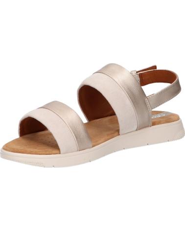 Sandali GEOX  per Donna D35NNA 0AJ22 D DANDRA  C2L1Q LT GOLD-OFF WHITE