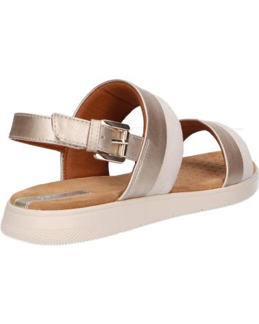 Sandalias GEOX  de Mujer D35NNA 0AJ22 D DANDRA  C2L1Q LT GOLD-OFF WHITE