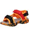 Sandalen GEOX  für Junge J150RA 01511 J BOREALIS  C0822 ORANGE-RED