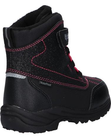 Boots KICKERS  für Damen und Mädchen und Junge 736602-30 JUMP WPF  81 NOIR ROSE BRILLANT
