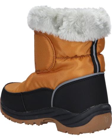 Woman and girl and boy boots KICKERS 744630-30 JUMPSNOW WPF  82 NOIR CAMEL