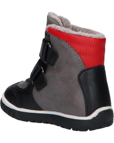 girl and boy boots KICKERS 585574-10 SITROUILLE WPF  12 GRIS NOIR ROUGE