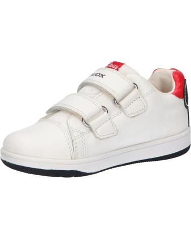 Sneaker GEOX  für Mädchen und Junge B351LA 08554 B NEW FLICK  C0404 WHITE-BLACK