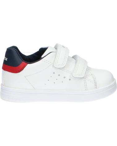 Sneaker GEOX  für Mädchen und Junge B352CA 08554 B DJROCK  C1039 WHITE-DK NAVY