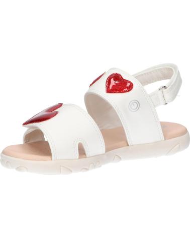 girl Sandals GEOX J358ZB 0BCKC J SANDAL HAITI  C0050 WHITE-RED