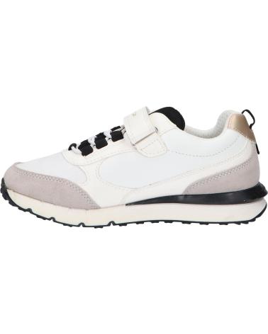 Sneaker GEOX  für Damen und Mädchen J35GZA 08514 J FASTICS  C0404 WHITE-BLACK