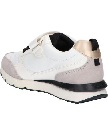 Sneaker GEOX  für Damen und Mädchen J35GZA 08514 J FASTICS  C0404 WHITE-BLACK