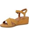 Woman Sandals GEOX D02HHC 00022 D ISCHIA CORDA  C2002 MUSTARD