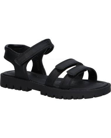 Sandali GEOX  per Donna e Bambina J35FYA 000BC J SANDAL STARBLUSH  C9999 BLACK