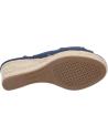 Woman Sandals GEOX D25N7B 01022 D SOLEIL  C4007 DK BLUE