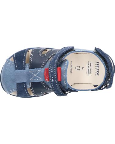 Sandales GEOX  pour Garçon B354LA 0CL22 B SANDAL DELHI  C0200 BLUE-RED