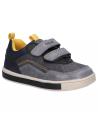 girl and boy Trainers GEOX B0443A 0CL22 B TROTTOLA  C9AF4 ANTHRACITE-NAVY