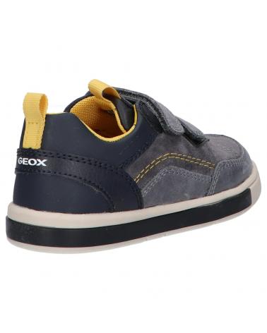 girl and boy Trainers GEOX B0443A 0CL22 B TROTTOLA  C9AF4 ANTHRACITE-NAVY