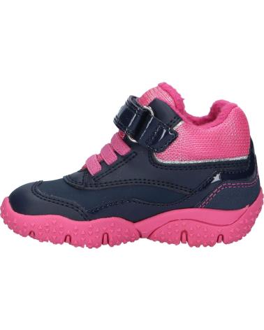 Stiefel GEOX  für Mädchen B04H1A 0BCM2 B BALTIC B WPF  C4268 NAVY-FUCHSIA