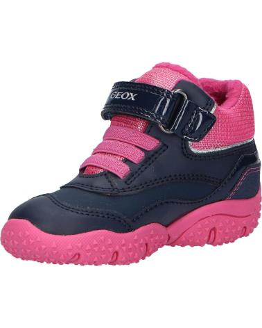 Stiefel GEOX  für Mädchen B04H1A 0BCM2 B BALTIC B WPF  C4268 NAVY-FUCHSIA