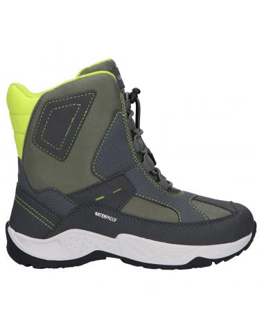 Woman and girl and boy boots GEOX J04CEC 0CEFU J SENTIERO B WPF  C1267 DK GREY-LIME