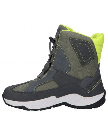 Woman and girl and boy boots GEOX J04CEC 0CEFU J SENTIERO B WPF  C1267 DK GREY-LIME