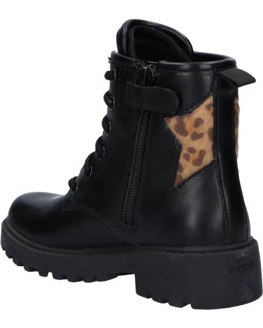 girl boots GEOX J9420G 000BC J CASEY  C9999 BLACK