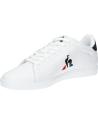 Sneaker LE COQ SPORTIF  für Herren 2410696 COURTSET2  OPTICAL WHITE-DRESS BLUE