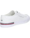 Man Trainers TOMMY HILFIGER FM0FM04954 CORPORATE VULC CANVAS  YBS WHITE
