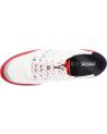 Sportif GEOX  pour Femme D02AQA 00085 D TABELYA  C0644 OFF WHITE-RED