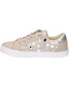 Woman and girl Trainers GEOX J02D5B 007BC JR KILWI  C0475 BEIGE-SILVER