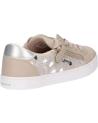 Woman and girl Trainers GEOX J02D5B 007BC JR KILWI  C0475 BEIGE-SILVER