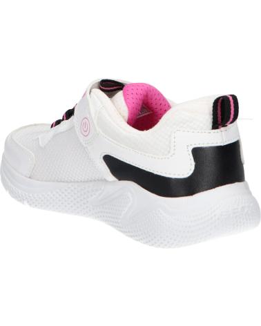 Sneaker GEOX  für Mädchen J25FWC 01454 J SPRINTYE  C0563 WHITE-FUCHSIA