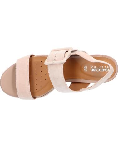 Chaussures compensées GEOX  pour Femme D35GVB 00021 D PONZA  C8156 NUDE