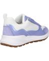 Woman and girl Trainers GEOX D35FXB 09J11 D PG1X  C8260 LT VIOLET-WHITE