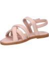 Woman and girl Sandals GEOX J3535C 000KB J SANDAL KARLY  C8156 NUDE