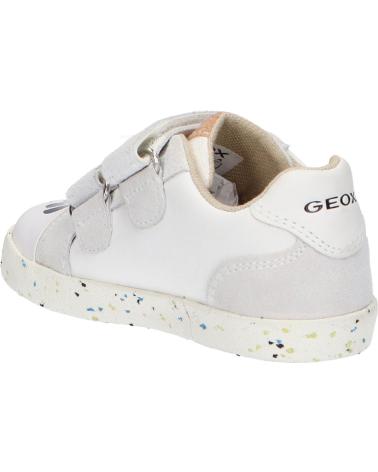 Sneaker GEOX  für Mädchen B35D5E 08522 B KILWI  C0404 WHITE-BLACK