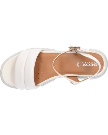 Woman Sandals GEOX D35PSB 000TU D LISBONA  C1002 OFF WHITE