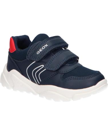 girl and boy Trainers GEOX B455RA 0BC14 B CIUFCIUF A  C0735 NAVY-RED