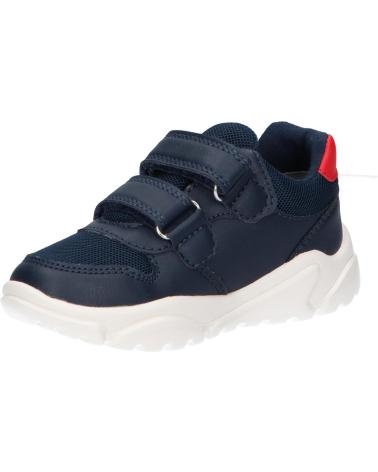 girl and boy Trainers GEOX B455RA 0BC14 B CIUFCIUF A  C0735 NAVY-RED