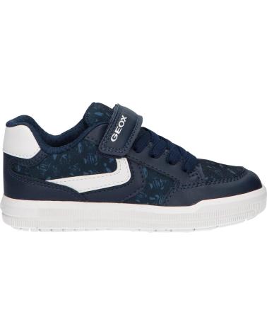 girl and boy Trainers GEOX J454AA 0AWBC J ARZACH  C0836 NAVY-OFF WHITE