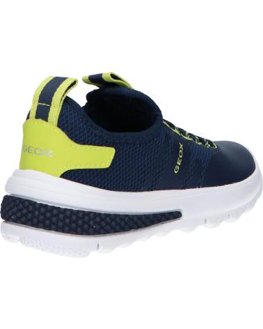 Sneaker GEOX  für Junge J45LTB 0159J J ACTIVART  CF43S NAVY-LIME GREEN