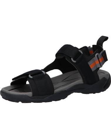 Man Sandals GEOX U4550B 01150 U TERRENO  C9999 BLACK