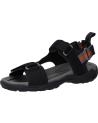 Man Sandals GEOX U4550B 01150 U TERRENO  C9999 BLACK