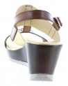 Zapatos de cuña CUMBIA  per Donna 30133  NUEZ-ORO