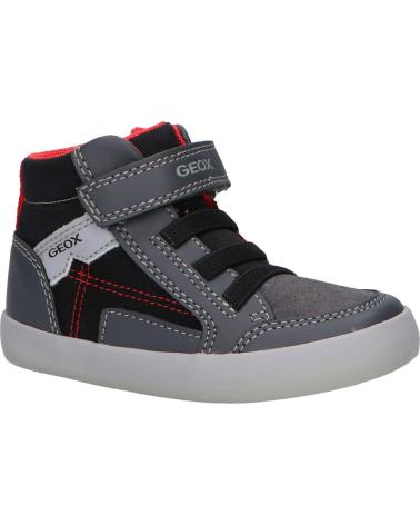 Botines GEOX  de Niño B161NA 054AU B GISLI  C0062 DK GREY-BLACK